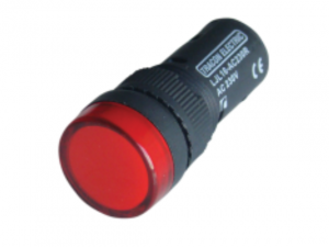 LED Kontrolka, červená LJL16-RE