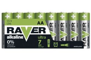 Batéria Raver alkalicka AA tužka