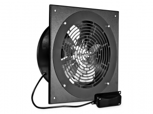 Kovový priemyselný axiálny ventilátor