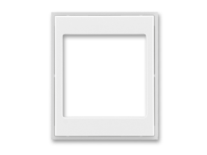 Time - Kryt prístroja osvetlenia s LED, biela/ľad. biela