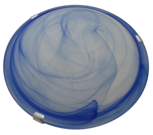 Svietidlo stropné UFO, modré