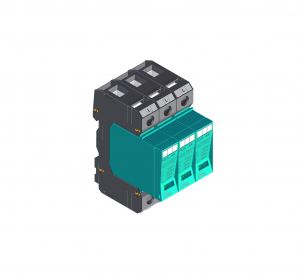 Zvodič POII 3 280V/40kA 3-pól "C+D"