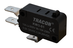 Mikrospínač s plastovým čapom