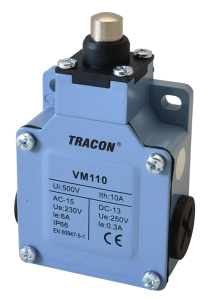 Koncový spínač s kovovým čapom