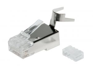 Konektor RJ45 CAT6A STP 8p8c tienený skládaný